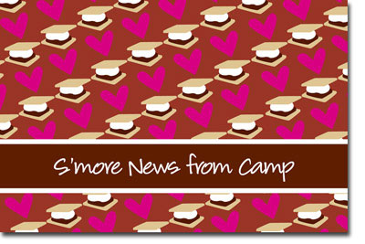 Postcards by iDesign - Hearts & Smores (Camp)